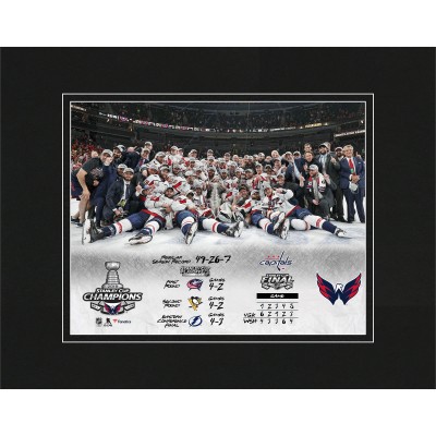 Washington Capitals Fanatics Authentic 2018 Stanley Cup Champions 8 x 10 Matted Photo