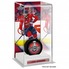 Washington Capitals Alex Ovechkin Fanatics Authentic 2018 Stanley Cup Champions Logo Deluxe Tall Hockey Puck Case