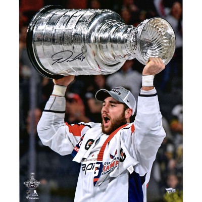 Washington Capitals Tom Wilson Fanatics Authentic 2018 Stanley Cup Champions Autographed 16 x 20 Raising Cup Photograph