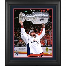 Washington Capitals Alex Ovechkin Fanatics Authentic 2018 Stanley Cup Champions Framed Autographed 16 x 20 Raising Cup Photograph