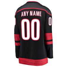 Женская Именная джерси Carolina Hurricanes Fanatics Black Home Breakaway Женская Именная джерси Carolina Hurricanes Fanatics Black Home Breakaway