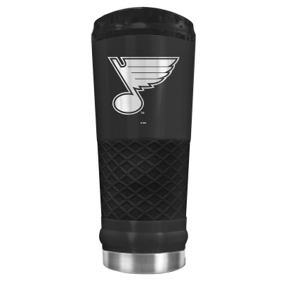 St. Louis Blues Black Stealth Matte 24oz Tumbler