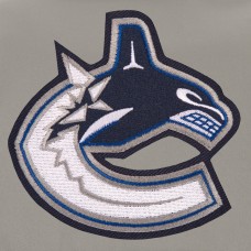 Куртка Vancouver Canucks JH Design Youth Poly-Twill - Navy