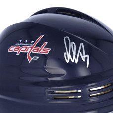Autographed Washington Capitals Alex Ovechkin Fanatics Authentic Navy Mini Helmet Autographed Washington Capitals Alex Ovechkin Fanatics Authentic Navy Mini Helmet