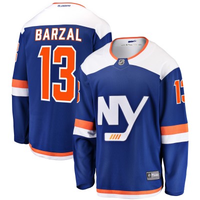Игровая джерси Mathew Barzal New York Islanders Alternate Breakaway - Blue