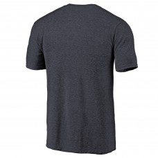 Футболка Colorado Avalanche Primary Logo Left Chest Distressed Tri-Blend - Navy