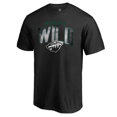 Футболка Minnesota Wild Black Arch Smoke
