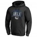 Vancouver Canucks Black Arch Smoke Pullover Hoodie