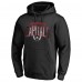 Washington Capitals Black Arch Smoke Pullover Hoodie