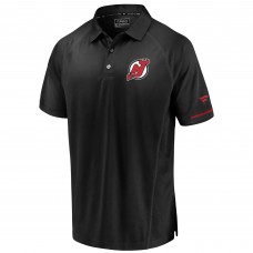 Футболка поло New Jersey Devils Authentic Pro Rinkside - Black