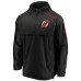 New Jersey Devils Authentic Pro Rinkside Anorak 1/4-Zip Jacket - Black