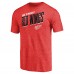 Футболка Detroit Red Wings Slant Strike Tri-Blend - Red