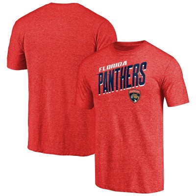 Футболка Florida Panthers Slant Strike Tri-Blend - Red
