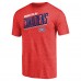 Футболка Montreal Canadiens Slant Strike Tri-Blend - Red