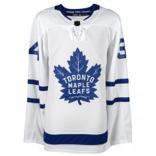 Игровая джерси Autographed Toronto Maple Leafs Auston Matthews Fanatics Authentic White Adidas Authentic