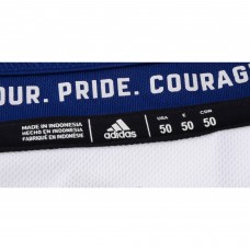 Игровая джерси Autographed Toronto Maple Leafs Auston Matthews Fanatics Authentic White Adidas Authentic