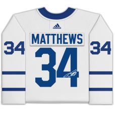 Джерси с автографом Auston Matthews Toronto Maple Leafs Fanatics Authentic White Adidas Authentic Джерси с автографом Auston Matthews Toronto Maple Leafs Fanatics Authentic White Adidas Authentic