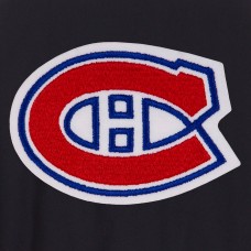 Куртка Montreal Canadiens JH Design Wool Poly-Twill Accent - Navy/Charcoal
