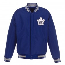 Куртка Toronto Maple Leafs JH Design Wool Poly-Twill Accent - Royal/Gray