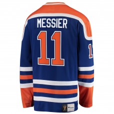 Игровая джерси Mark Messier Edmonton Oilers Premier Breakaway Retired - Blue