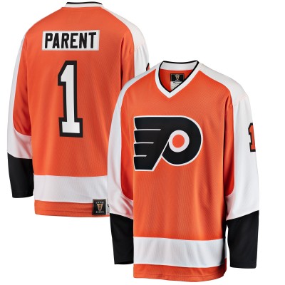 Игровая джерси Bernie Parent Philadelphia Flyers Premier Breakaway Retired - Orange