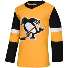 Pittsburgh Penguins adidas Alternate Authentic Jersey - Gold