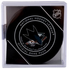Шайба San Jose Sharks Fanatics Authentic Unsigned InGlasCo Home of the 2019 NHL All-Star Game Official