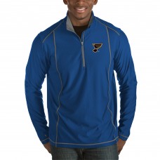 Кофта на короткой молнии St. Louis Blues Antigua Tempo Desert Dry - Royal