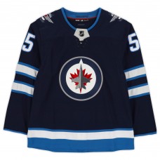 Игровая джерси Autographed Winnipeg Jets Mark Scheifele Fanatics Authentic Navy Adidas Authentic