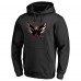 Washington Capitals Black Core Smoke Pullover Hoodie