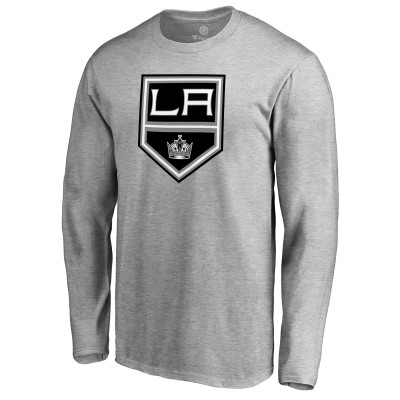 Los Angeles Kings Heather Gray Team Alternate Long Sleeve T-Shirt