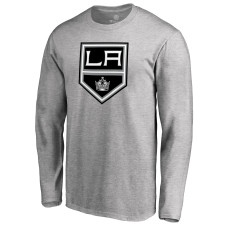 Los Angeles Kings Heather Gray Team Alternate Long Sleeve T-Shirt Los Angeles Kings Heather Gray Team Alternate Long Sleeve T-Shirt