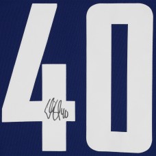 Autographed Vancouver Canucks Elias Pettersson Fanatics Blue Adidas Authentic Jersey