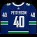 Autographed Vancouver Canucks Elias Pettersson Fanatics Blue Adidas Authentic Jersey