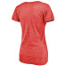 Женская футболка New Jersey Devils Martin Brodeur Fanatics Red Hall of Fame V-Neck Tri-Blend