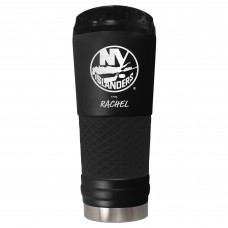 Именная кружка New York Islanders 24oz. Stealth Draft Beverage - Black