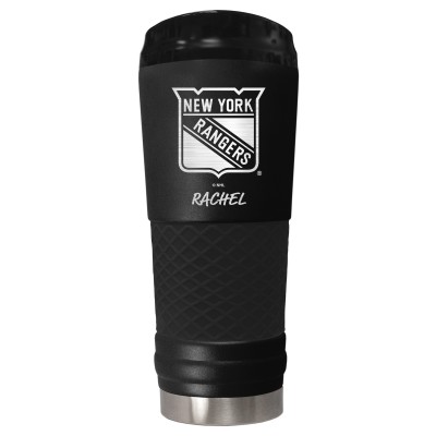 Именная кружка New York Rangers 24oz. Stealth Draft Beverage - Black