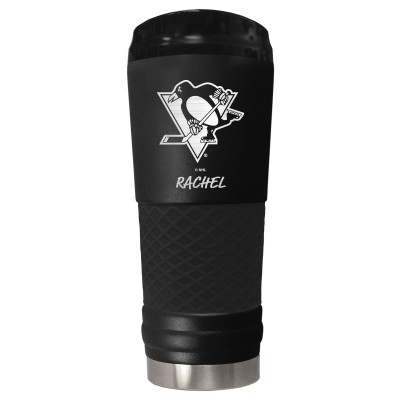Именная кружка Pittsburgh Penguins 24oz. Stealth Draft Beverage - Black