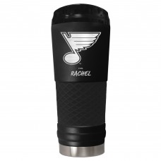 St. Louis Blues Black 24oz. Personalized Stealth Draft Beverage Cup