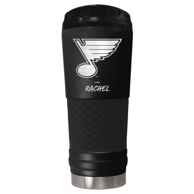 St. Louis Blues Black 24oz. Personalized Stealth Draft Beverage Cup