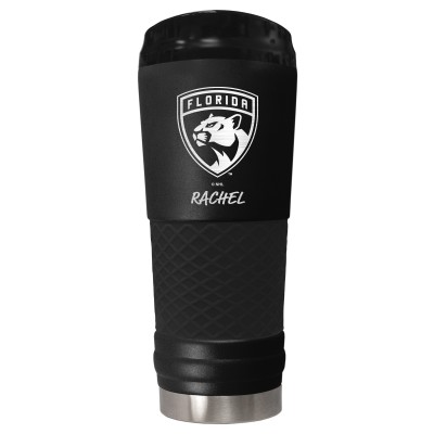 Florida Panthers 24oz. Personalized Stealth Draft Beverage Cup - Black