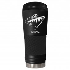 Именная кружка Minnesota Wild 24oz. Stealth Draft Beverage - Black