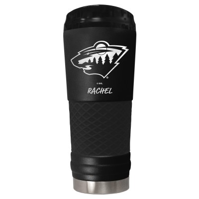 Именная кружка Minnesota Wild 24oz. Stealth Draft Beverage - Black