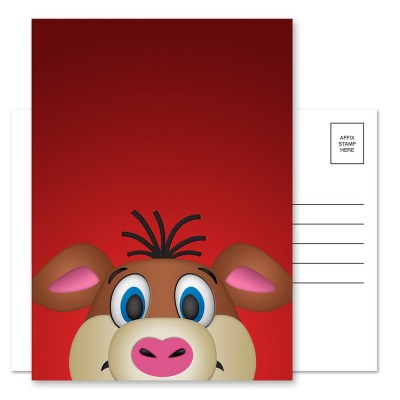 Carolina Hurricanes 5-Count Mascot Postcard Set