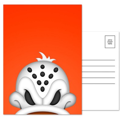 Anaheim Ducks 5-Count Mascot Postcard Set
