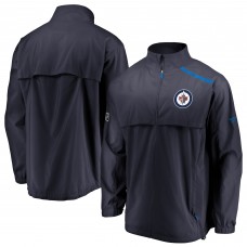 Winnipeg Jets Authentic Pro Rinkside Full-Zip Jacket - Navy/Blue