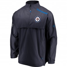 Winnipeg Jets Authentic Pro Rinkside Full-Zip Jacket - Navy/Blue