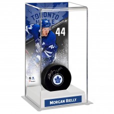 Кейс для шайбы Toronto Maple Leafs Morgan Rielly Fanatics Authentic Deluxe Tall