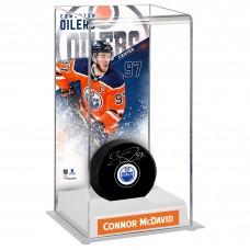 Кейс для шайбы Edmonton Oilers Connor McDavid Fanatics Authentic Deluxe Tall