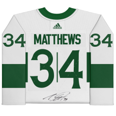 Джерси с автографом Auston Matthews Toronto Maple Leafs Fanatics Authentic Green Toronto St. Pats Adidas Authentic Джерси с автографом Auston Matthews Toronto Maple Leafs Fanatics Authentic Green Toronto St. Pats Adidas Authentic